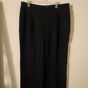 Ralph Lauren Womens Classic Black Dress Trousers